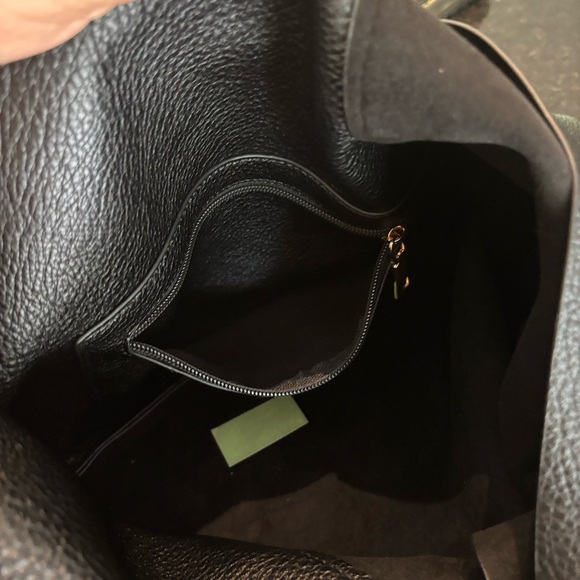 Shiraleah Black Leather JUMBO Bag - Picture 5 of 9